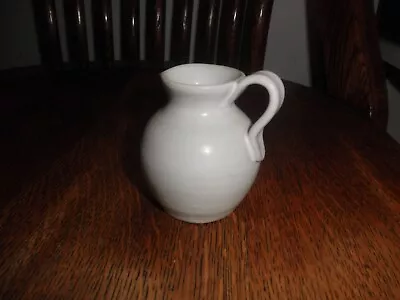 Van Briggle Art Pottery Small White Pitcher 3” Tall • $25