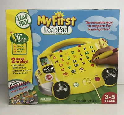 My First Leap Pad Alphabet Bus Learning System By Leap Frog Brand New & Sealed • $76.97