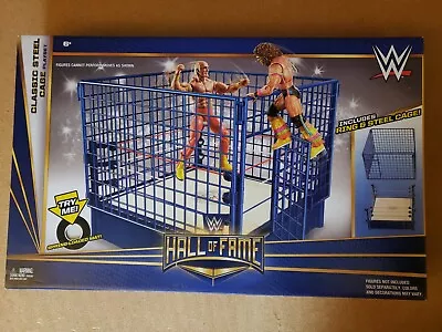 WWE ELITE HALL OF FAME WWF CLASSIC STEEL CAGE RING WRESTLING NEW UnOPENED • $224.99