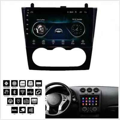 9  Car Stereo Radio GPS Navigation For Nissan Teana Altima 2008-2012 Manual A/C • $140.93