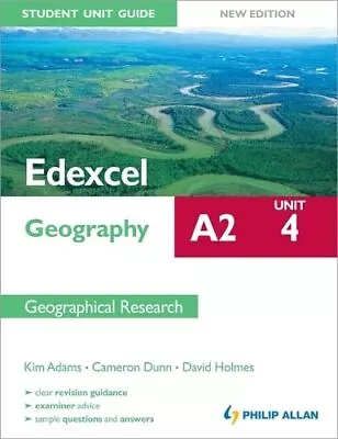 Edexcel A2 Geography Student Unit Guide New Edition: Unit 4 ... By Holmes David • £3.49