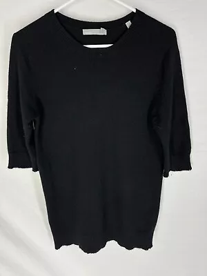 VINCE 100% CASHMERE SWEATER Size XS Black Soft Comfort Womens Oversize • $14.25