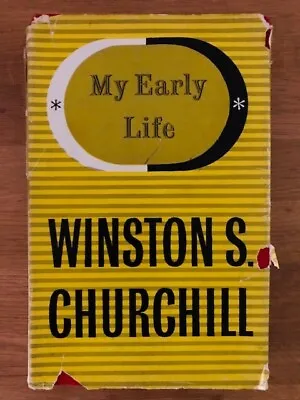 MY EARLY LIFE By WINSTON S. CHURCHILL - H/B D/W - 1957 - £3.25 UK POST • £27.99