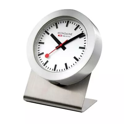 Mondaine A660.30318.81SBB Magnet Clock As Table Clock Anheftuhr Kitchen Clock • $218.56