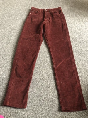 £2 • Buy Girls Brown Cord Trousers Suit Age 12-13 Years Pull & Bear