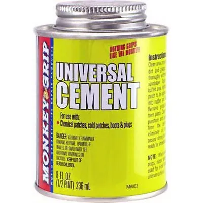 Bell Automotive 22-5-08062-M Monkey Grip Rubber Cement 1/2 Pint - Tire Repair • $17.15