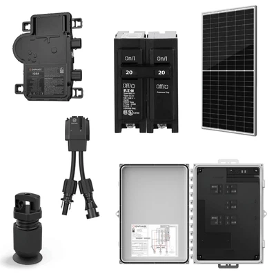 $7999.99 • Buy 6kW Solar Kit W/ 13 SolarEver 455W Panels & IQ8A Enphase MicroInverters Grid-Tie