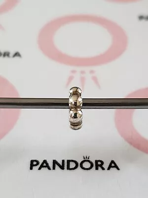 Genuine Pandora Silver Bubble Spacer Charm 925 ALE • £8