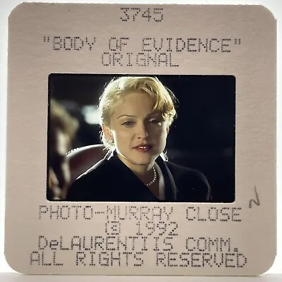 35mm Slide Of Madonna In Body Of Evidence Movie Vintage Publicity Promotion #2 • $24