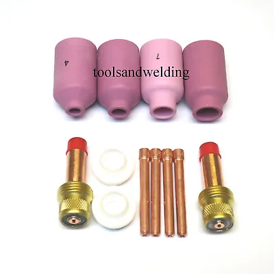£14 • Buy Gas Lens Kit For WP26 WP18 And WP17 Tig Welding Torches