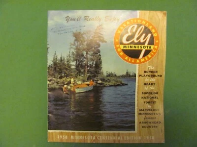 $24.95 • Buy 1958 Minnesota Centennial Edition 1958 - Vacation For All American Brochure.