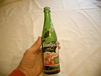 1960s MOUNTAIN DEW SODA BOTTLE  FILLED BY STAN And CLAIRE #9 • $9.99