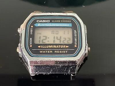 £0.99 • Buy Casio Digital Alarm Chrono Watch A168 - All Working - 99p Start