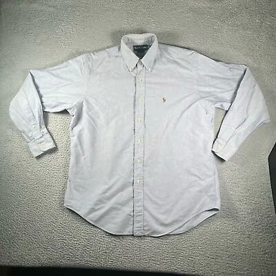 Ralph Lauren Shirt Men's 16.5-35 Long Sleeve Button Up Business Casual Shirt • $10.77