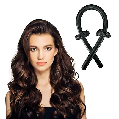 $14.27 • Buy Heatless Hair Curling Rod Headband For Women Lazy Curler Set Self Made Hair