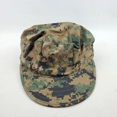 New Vintage 1988 Military Uniform BDU MARPAT Digital Camo Hat Cap Utility XLarge • $14.95