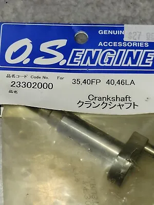 OS FP And LA Nitro Engine Crankshaft New • $18.95