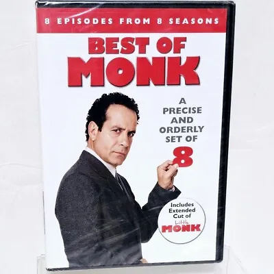 BEST OF MONK 8 EPISODES FROM 8 SEASONS DVD(Brand New) • $7.99