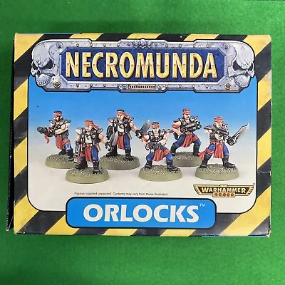 Games Workshop EMPTY BOX 90s Necromunda Orlock Orlocks Gang Warhammer 40k • £7.89