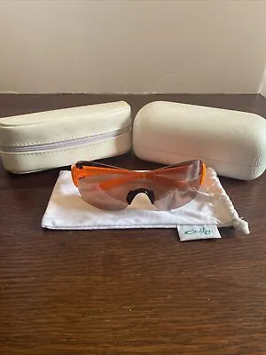 Oakley Miss Conduct Squared Sunglasses OO9141-15  124 Amethyst/Orange 3 Cases • $205.85