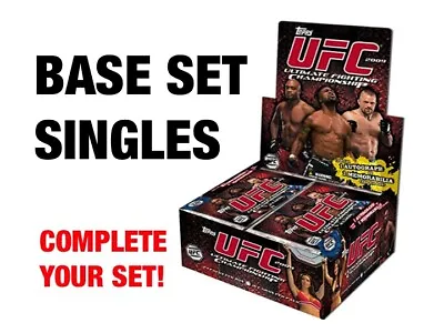 $0.99 • Buy Topps Ufc Round 2 2009 Base Card - Stars Rc Rookies - Complete Your Set