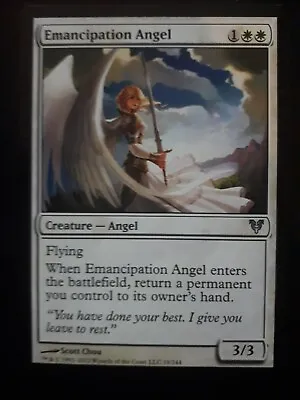 MTG Emancipation Angel Avacyn Restored Lightplay A67 • £1.20