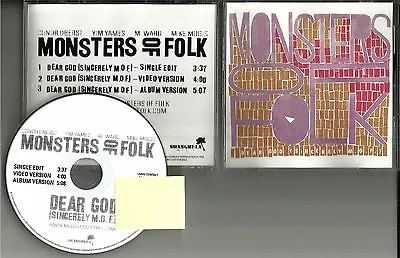 Bright Eyes MONSTERS OF FOLK Dear God 3T RX PROMO CD M. Ward M My Morning Jacket • $24.99