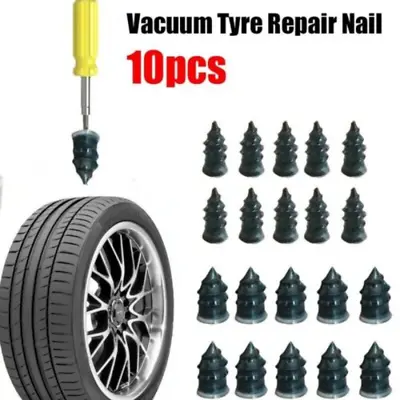 $5.58 • Buy New Kit Screw Nails Car Tubeless Vacuum Tyre Puncture Repair Tire Patch Plug Fix