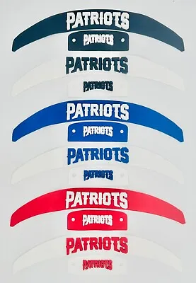 Patriots Full Size Speed Helmet 3D Bumpers • $14.27