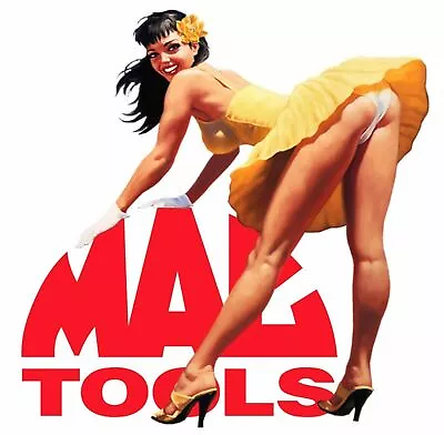 Mac Tools Sticker Decal Sexy Girl Mechanic Toolbox Sign Chest Usa • $4.95