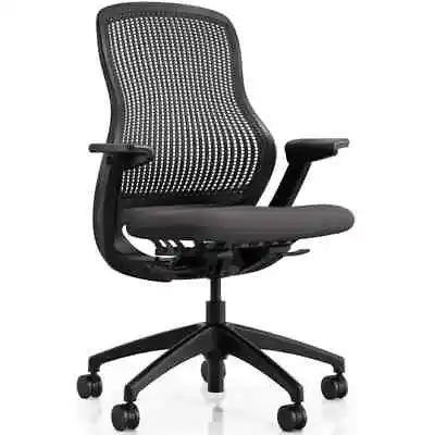 Knoll Re-Generation Ergonomic Office Chair  All Black   • $299.11