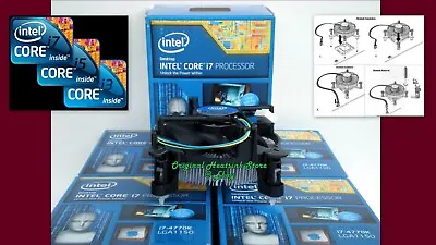 Intel Core I7 Cooler Heatsink Fan For I7-4770 I7-4770K I7-4770R S-i7-4770T - New • $24.50