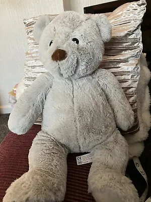 £2.50 • Buy Pre Owned Addo Snuggle Buddies Soft Grey Bear From Birth