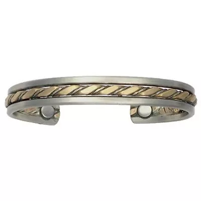 Prophesy Brushed Copper Magnetic Bracelet Handmade Magnet Braclet Medium 6 • £87.71