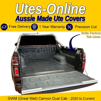$109.95 • Buy Checker Plate Rubber Ute Mat For GWM Cannon Dual Cab 2020+ Suits Spray On Liner