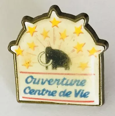 Ouverture Centre De Ville Mammoth Design Lapel Pin Badge Vintage (C9) • $6.52