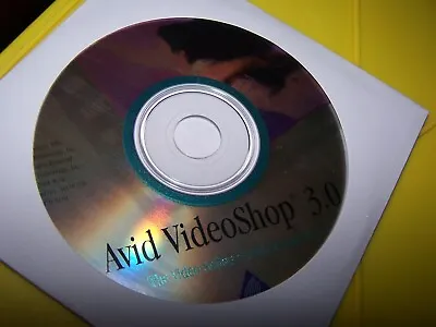 Avid VideoShop 3.0 Video Editing Software-Apple Macintosh • $11.38