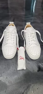 Christian Louboutin Louis Junior Spikes Leather Sneaker Men's Size 40 EU / 7 US  • $550