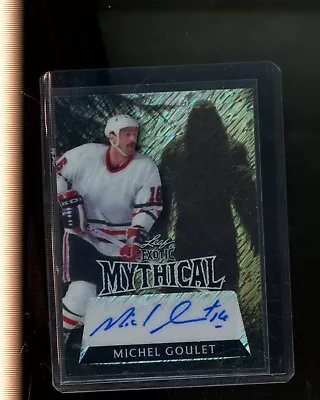 2024 Leaf Exotic Auto Autograph Mythical Michel Goulet Bigfoot True #d 1/1 • $2.25