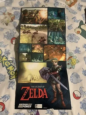 The Legend Of Zelda Nintendo Power Poster • $20