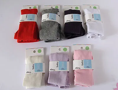 AU Girls Baby Kids Plain Color Cotton Mix Warm Bottoms Tights Stocking 0-16years • $9.89