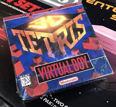 3D Tetris Nintendo Virtual Boy 1996 • $299.95