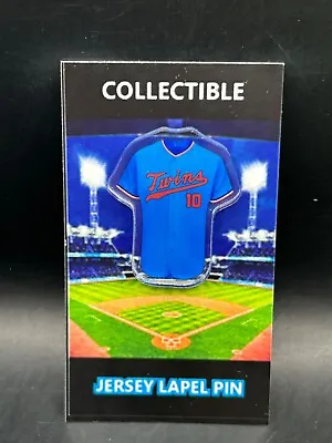 Minnesota Twins Tom Kelly Jersey Lapel Pin-Classic RETRO  Collectable • $11.50