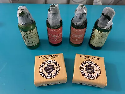 L’OCCITANE 6 Piece Verbena Travel Set Shampoo Conditioner Lotion Body Wash Soap • $24.50