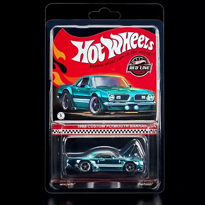 [PRE-SALE] 2024 Hot Wheels RLC Exclusive ‘68 Custom Plymouth Barracuda FREE SHIP • $70