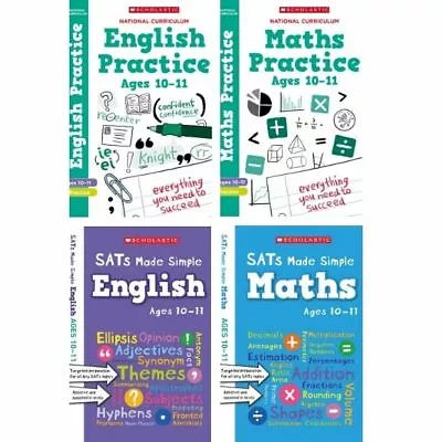 £18 • Buy Scholastic Year 6 SATs Revision English & Maths Home Learning Set (RRP £29.96)