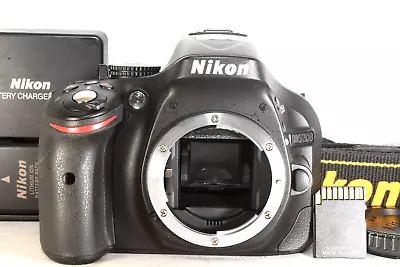 Nikon D5200 Digital SLR Camera (Body Only) W/battery Charger Strap Card • $349