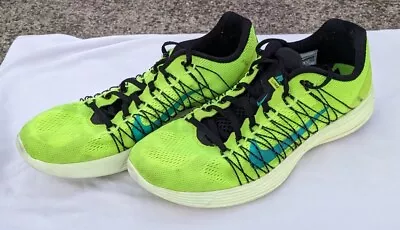 Nike Lunaracer 3 Green Flywire Running Shoes Us10.5 • $40