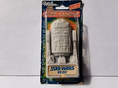 Star Wars R2-D2. ESB Cake Candle 3 Inch Sealed Wilton Lucas Film 1980's • $12.97
