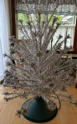 Evergleam  VINTAGE Aluminum Christmas Tree 6 Ft W Stand And All 94 Branches! • $395